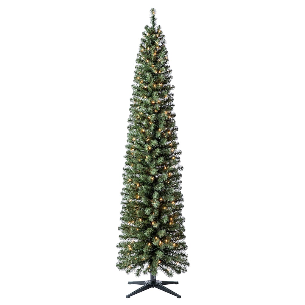Purchase the 7ft. Pre-Lit Artificial Christmas Tree, Clear ...
